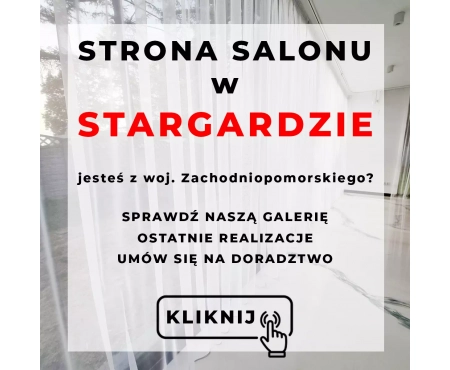 Strona salonu stacjonarnego w STARGARDZIE (Realizacja, Doradztwo, Informacje) - Dla mieszkańców Stargardu i okolic